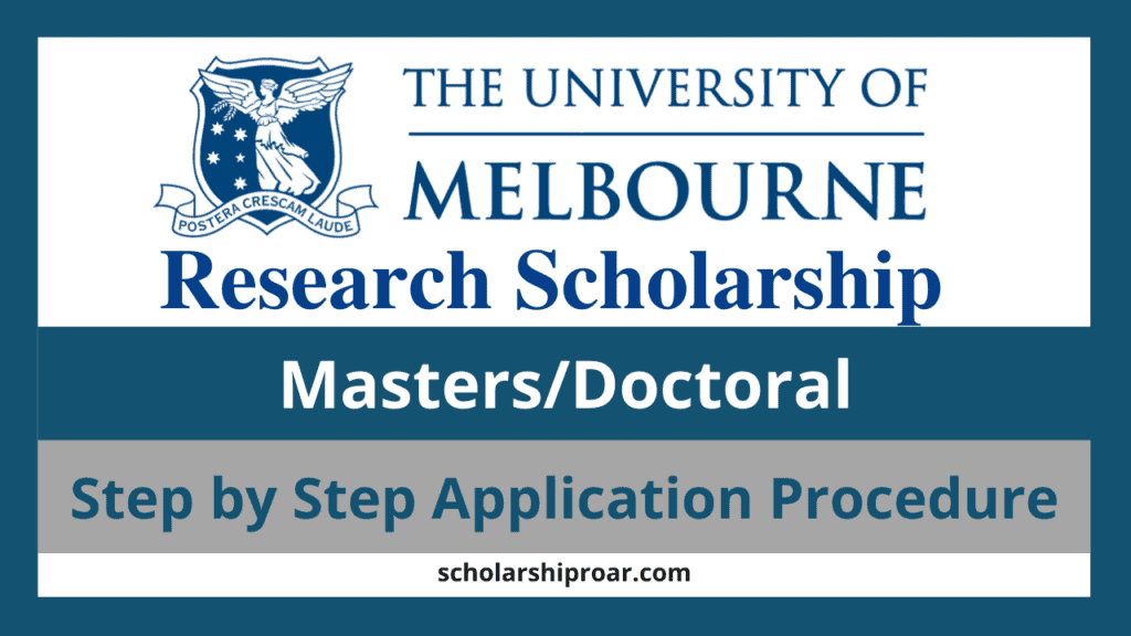 Melbourne Research Scholarships